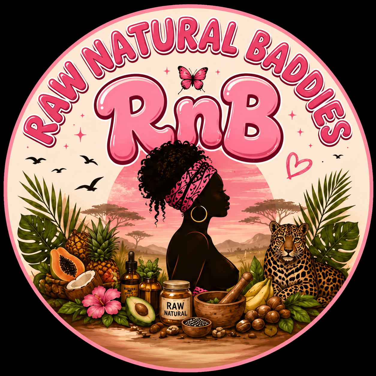 RAW NATURAL BADDIES